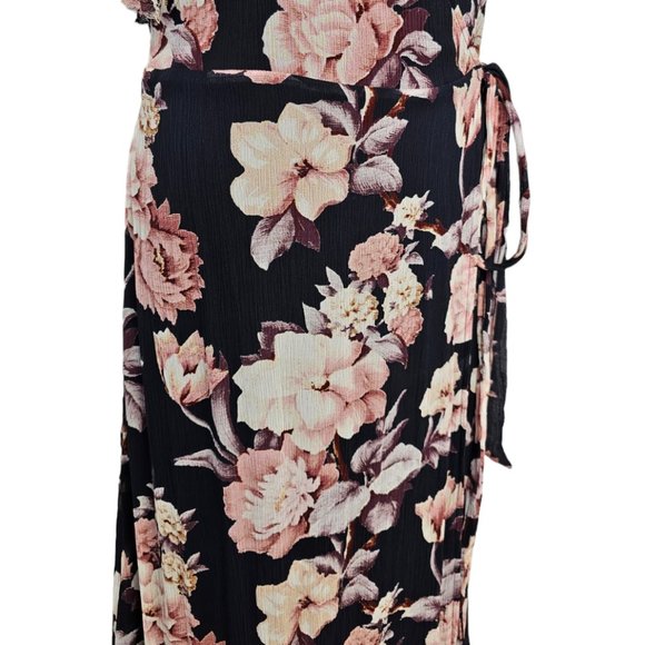 PAIGE Maxi Floral Dress Size M Wedding Guest, Wrap Dress - Picture 6 of 12